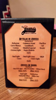 Tia Juana's Mexican Grille Cantina menu