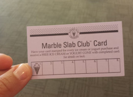 Marble Slab Creamery food