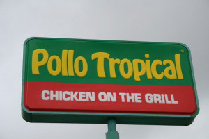 Pollo Tropical food