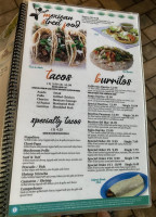 La Nopalera menu