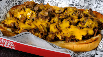 Charleys Cheesesteaks food