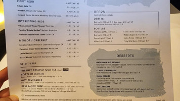 Bonefish Grill menu