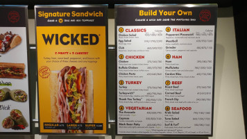 Which Wich Superior Sandwiches food