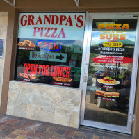 Grandpa's Pizza food