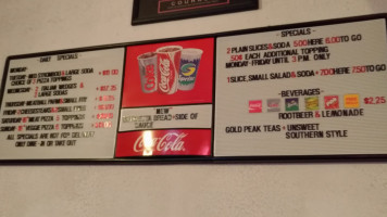 Brother's Pizza menu