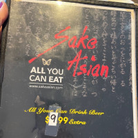 Sake Asian food