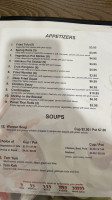 Planet Thai menu