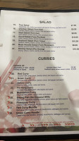 Planet Thai menu