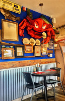 The Red Eyed Crab inside