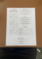 Cornerstone Bakery menu