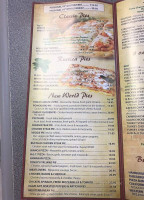 Tonio's Pizza menu