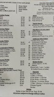 Golden Pier Seafood menu