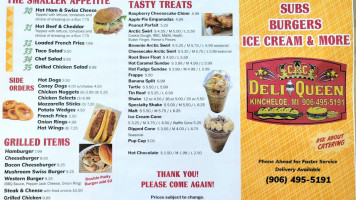 Deli Queen Grill menu