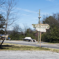 Fincher's Barbecue inside