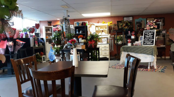 The Floral Grind Florist Coffeehouse inside