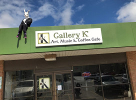 Gallery K Art Music And Coffee Cafe outside