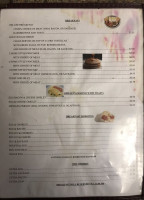 Quintana's Cafe menu