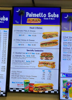 Palmetto Subs food