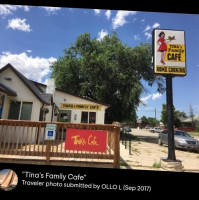 Tina's Family Cafe outside