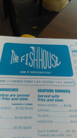 The Fish House menu