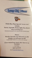 Loup City Diner menu