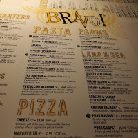 Bravo! Italian Kitchen menu