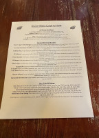 Lucky's Last Chance- Manayunk menu