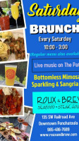 Roux Brew Seafood And Steak House food