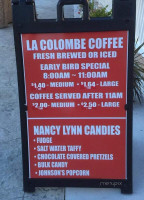 Nancy Lynn Candies menu