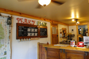 Perky Pine Café inside