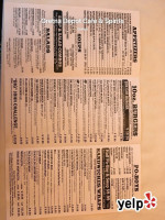 Gretna Depot menu