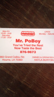 Mr. Po-boy outside