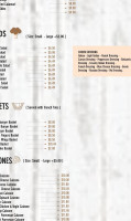 Christos Pizza menu