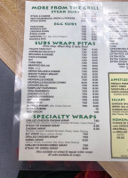 Christos Pizza menu