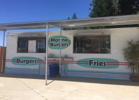 Marina Burgers outside