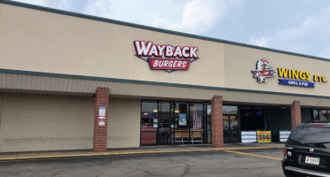 Wayback Burgers outside