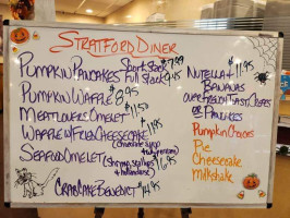 Stratford Diner menu