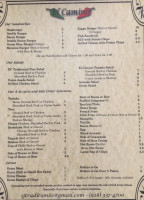 El Camino menu