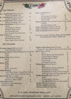 El Camino menu