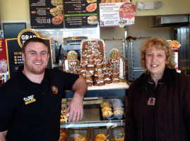 Einstein Bros. Bagels inside