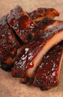 Stinson's -b-que food