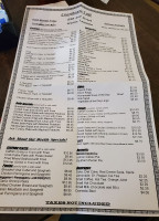 Courthouse Cafe menu