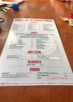 Mueller's Lockeroom menu