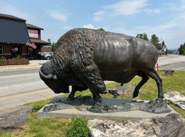 The Buffalo outside