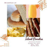 Island Paradise Grill food