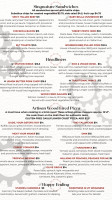 Embers Station Bistro menu