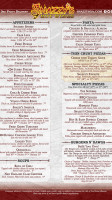 Snazzy's Hot Wings Sassy Things menu