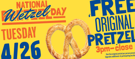 Wetzel's Pretzels food