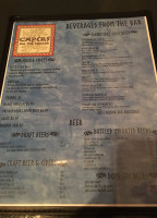 Capers On The Square menu