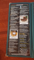 Fitter's Pub menu